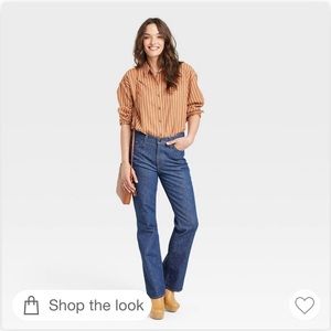 Women’s High Rise vintage bootcut jeans - Universal Thread - Indigo - 8